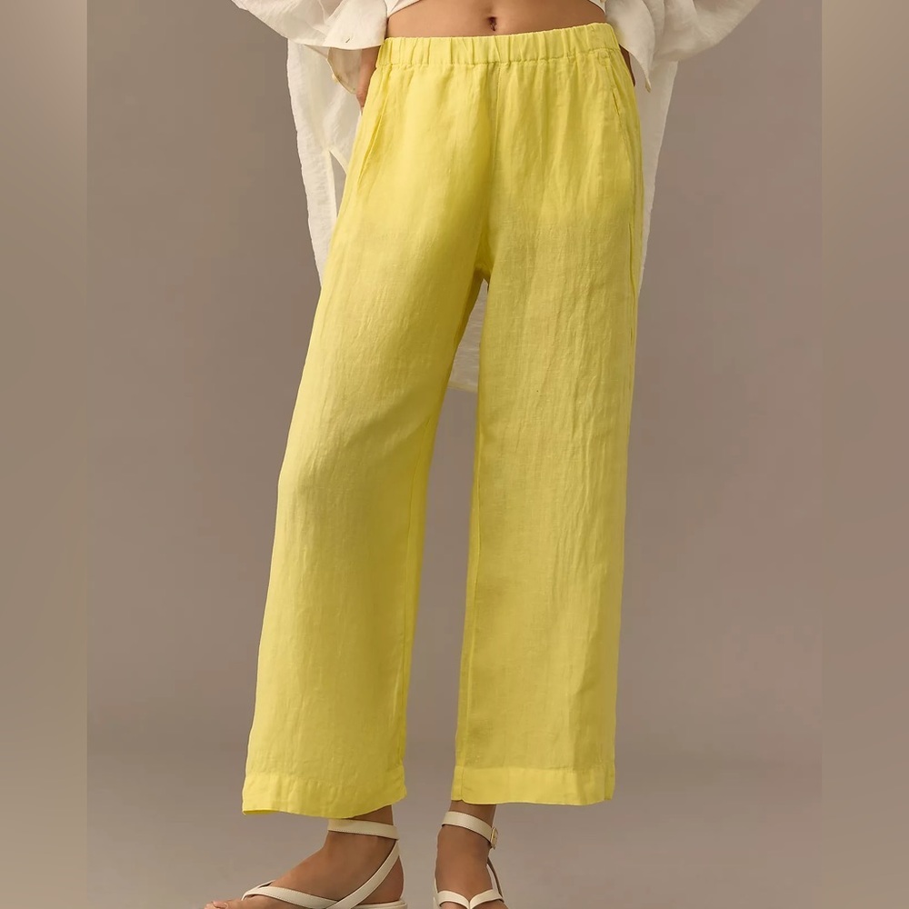 NWT Velvet by Graham & Spencer Lola Linen Pants